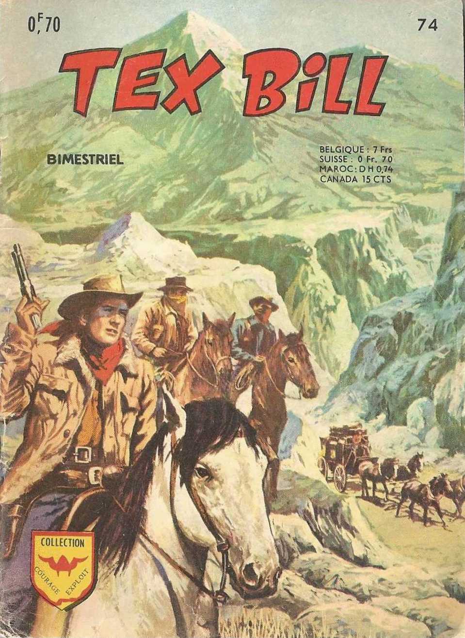 Scan de la Couverture Tex Bill n 74
